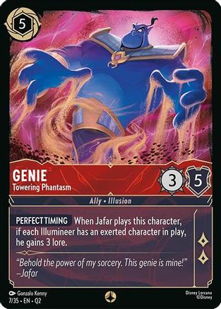 Genie - Towering Phantasm (7/35) - IQPH - None