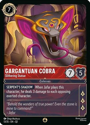 Gargantuan Cobra - Slithering Statue (13/35) - IQPH - None