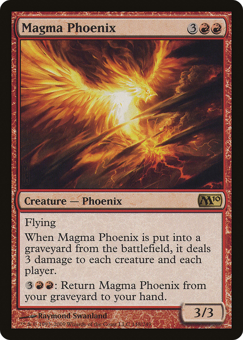 Magma Phoenix (M10-148) - rare - Foil