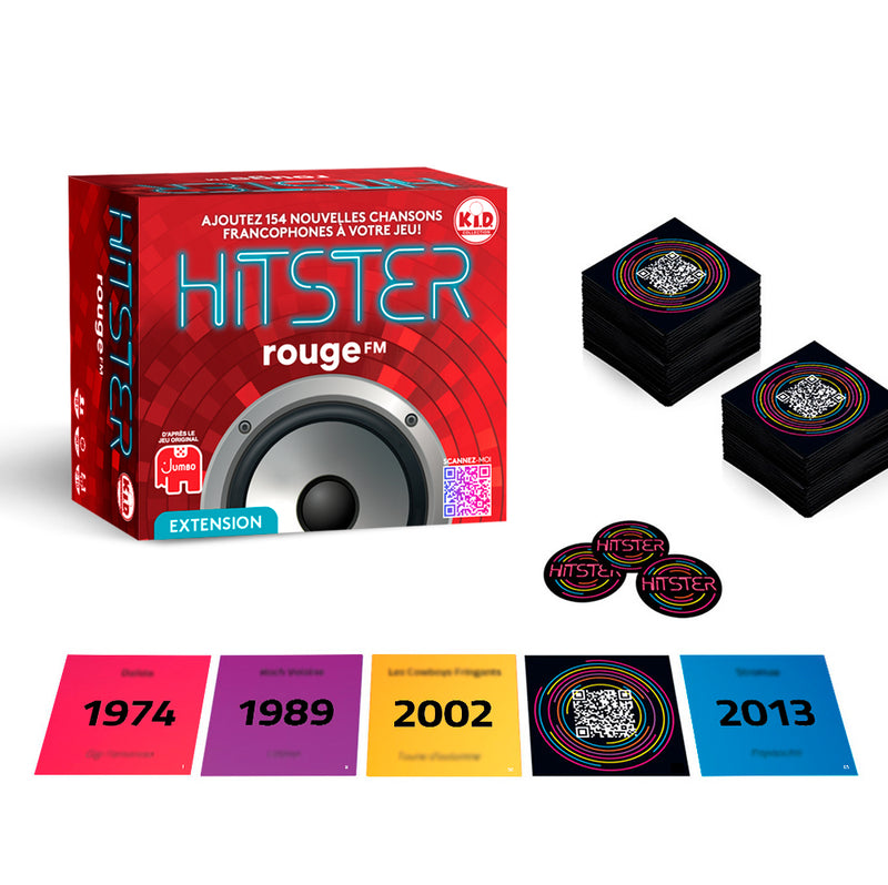 Hitster 100% Franco: Extension Rouge FM (French)
