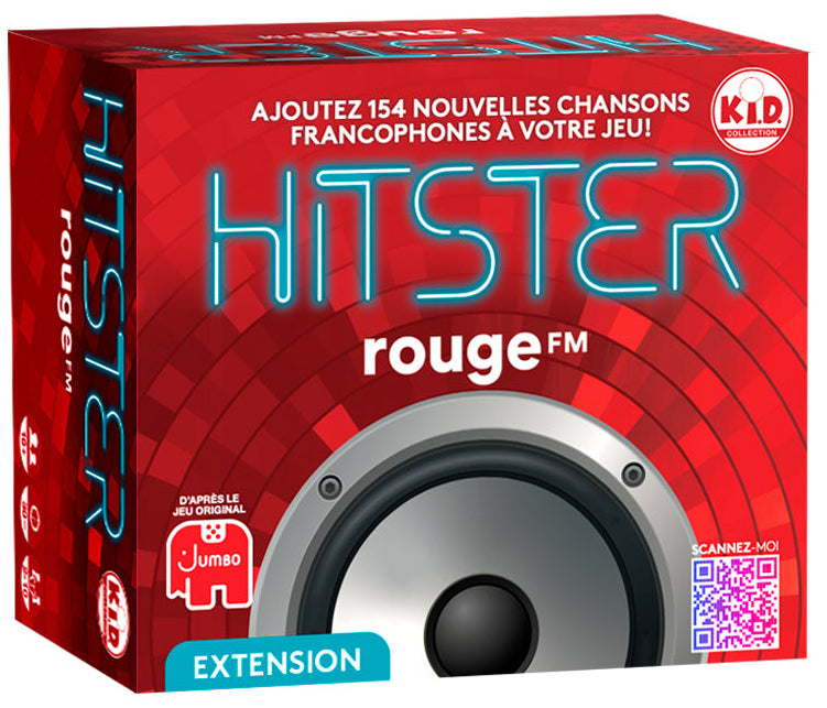Hitster 100% Franco: Extension Rouge FM (French)