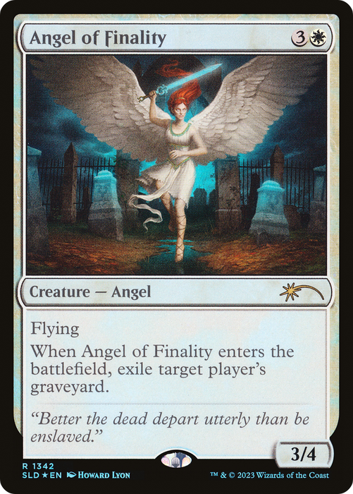 Angel of Finality (SLD-1342) - rare - Foil