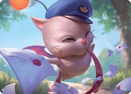 Delivery Moogle Art Card (AAFIN-001) - special
