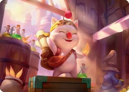 Stiltzkin, Moogle Merchant Art Card (AAFIN-003) - special