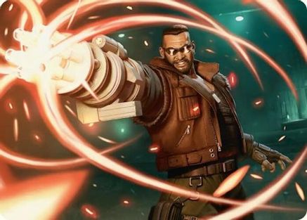 Barret Wallace Art Card (AAFIN-008) - special