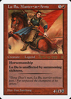 Lu Bu, Master-at-Arms (PRE-115A) - rare