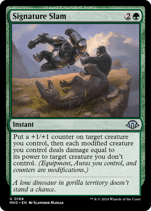 Signature Slam (MH3-168) - uncommon - Foil
