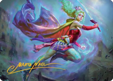 Terra, Herald of Hope Art Card (Gold-Stamped Signature) (AAFIN-020) - special