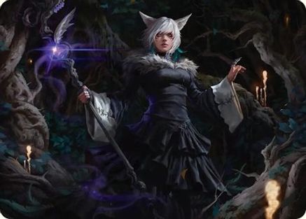 Y'shtola, Night's Blessed Art Card (21) (AAFIN-021) - special