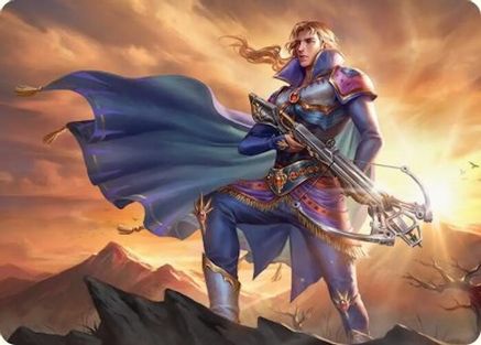 Edgar, Master Machinist Art Card (AAFIN-027) - special