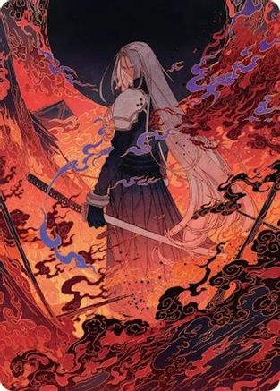 Nibelheim Aflame Art Card (AAFIN-035) - special
