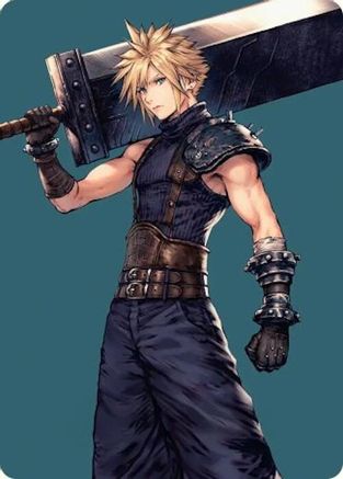 Cloud, Ex-SOLDIER Art Card (AAFIN-050) - special