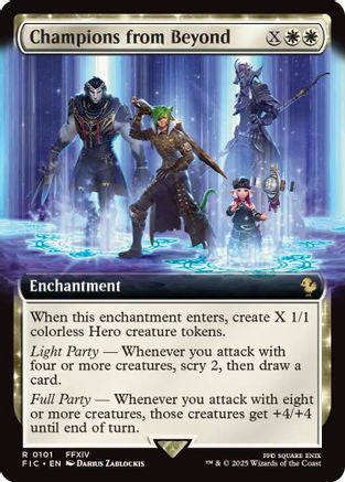 Champions from Beyond (Extended Art) (FIC-101) - rare