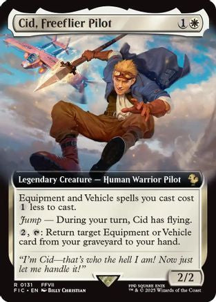 Cid, Freeflier Pilot (Extended Art) (FIC-131) - rare