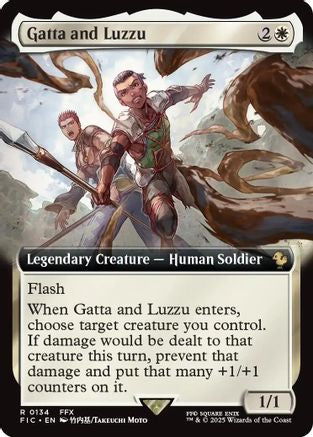 Gatta and Luzzu (Extended Art) (FIC-134) - rare