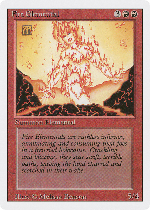 Fire Elemental (3ED-149) - uncommon