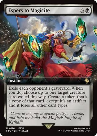 Espers to Magicite (Extended Art) (FIC-114) - rare