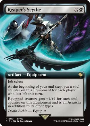 Reaper's Scythe (Extended Art) (FIC-117) - rare