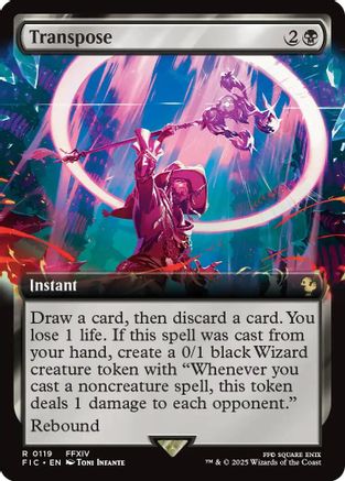 Transpose (Extended Art) (FIC-119) - rare