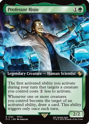 Professor Hojo (Extended Art) (FIC-161) - rare - Foil