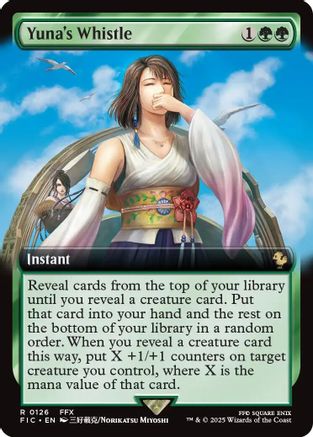 Yuna's Whistle (Extended Art) (FIC-126) - rare