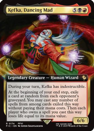 Kefka, Dancing Mad (Extended Art) (FIC-174) - rare
