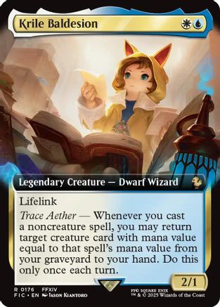 Krile Baldesion (Extended Art) (FIC-176) - rare - Foil