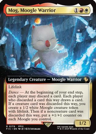 Mog, Moogle Warrior (Extended Art) (FIC-179) - rare