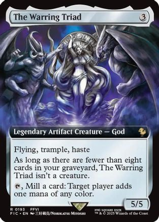 The Warring Triad (Extended Art) (FIC-193) - rare