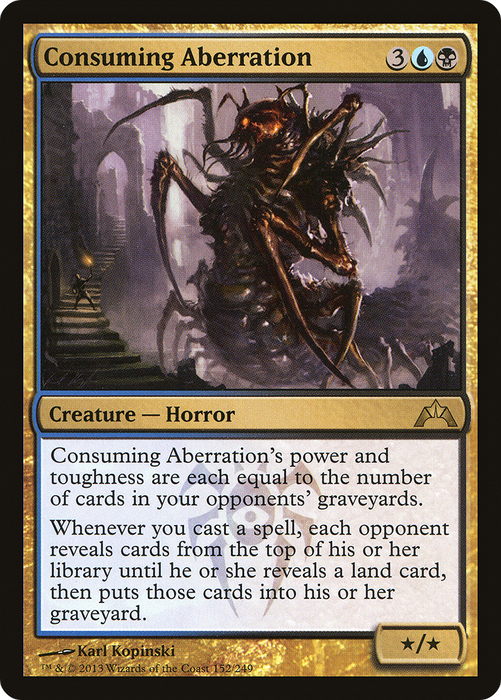 Consuming Aberration (GTC-152) - rare - Foil