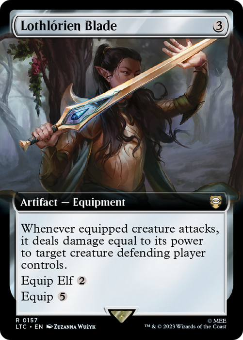 Lothlórien Blade (LTC-157) - rare: (Extended Art)