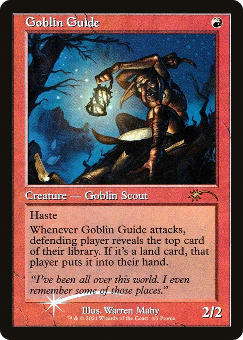 Goblin Guide (WPN-004) - rare - Foil