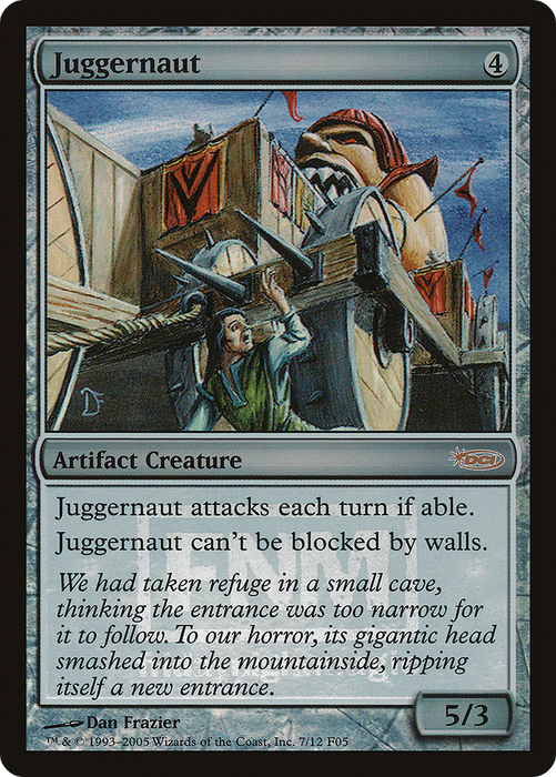 Juggernaut (FNM-007) - rare - Foil