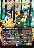Immerwolf (SLD-809) - rare (Borderless) - Foil