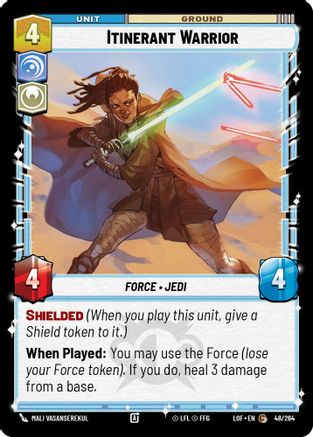 Itinerant Warrior (048/264) - LOTF - Common