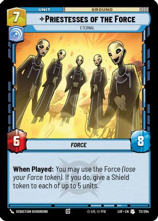 Priestesses of the Force - Eternal (072/264) - LOTF - Uncommon