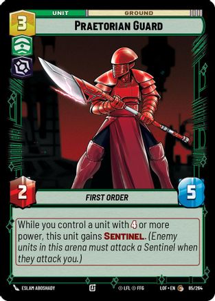 Praetorian Guard (085/264) - LOTF - Common