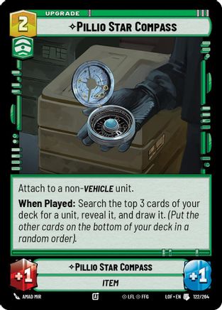 Pillio Star Compass (122/264) - LOTF - Uncommon