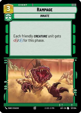 Rampage (127/264) - LOTF - Uncommon