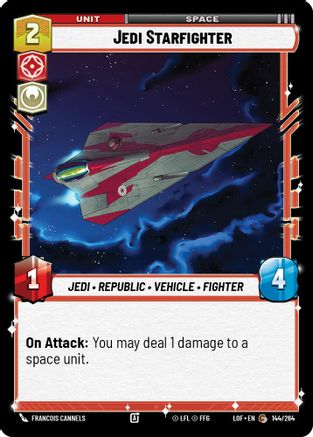 Jedi Starfighter (144/264) - LOTF - Common