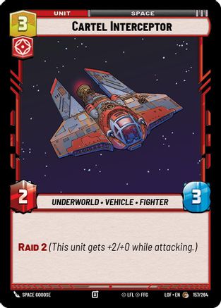 Cartel Interceptor (157/264) - LOTF - Common