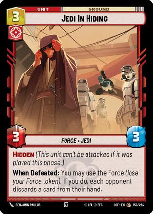 Jedi In Hiding (159/264) - LOTF - Common