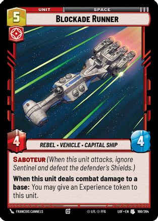 Blockade Runner (166/264) - LOTF - Uncommon