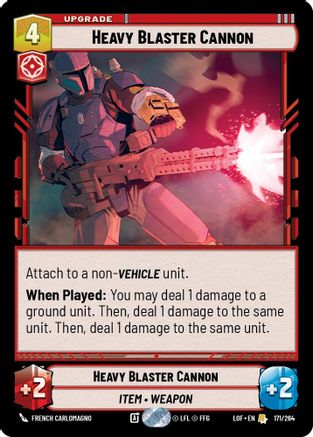 Heavy Blaster Cannon (171/264) - LOTF - Rare