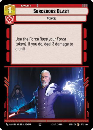 Sorcerous Blast (172/264) - LOTF - Common