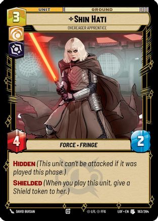 Shin Hati - Overeager Apprentice (183/264) - LOTF - Uncommon