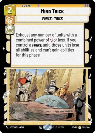 Mind Trick (202/264) - LOTF - Rare