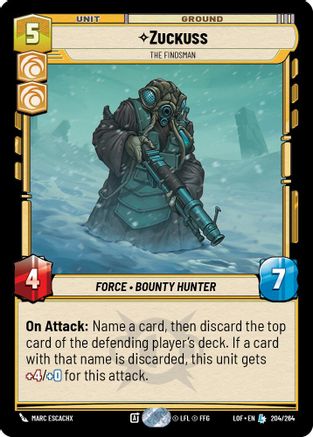 Zuckuss - The Findsman (204/264) - LOTF - Legendary