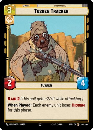 Tusken Tracker (209/264) - LOTF - Common