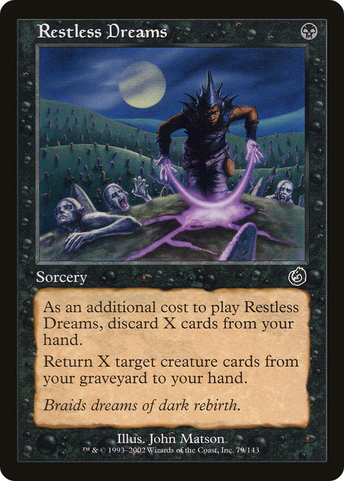 Restless Dreams (TOR-079) - common - Foil